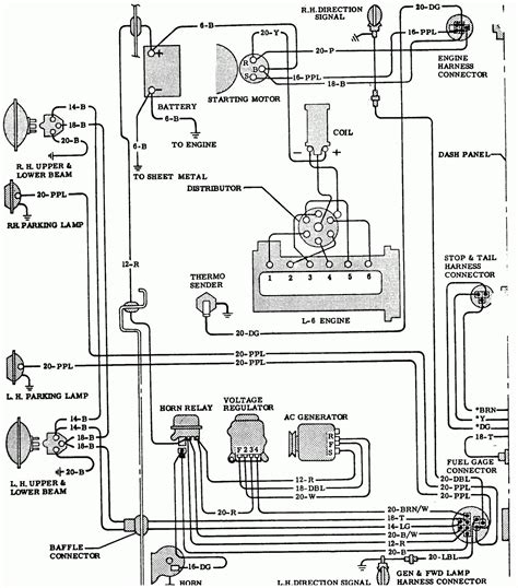 1984 chevy van wiring harness 