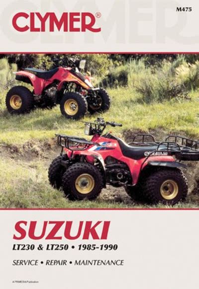 1985 1990 Suzuki Lt230s Lt230ge Lt250s Workshop Service Repair Manual