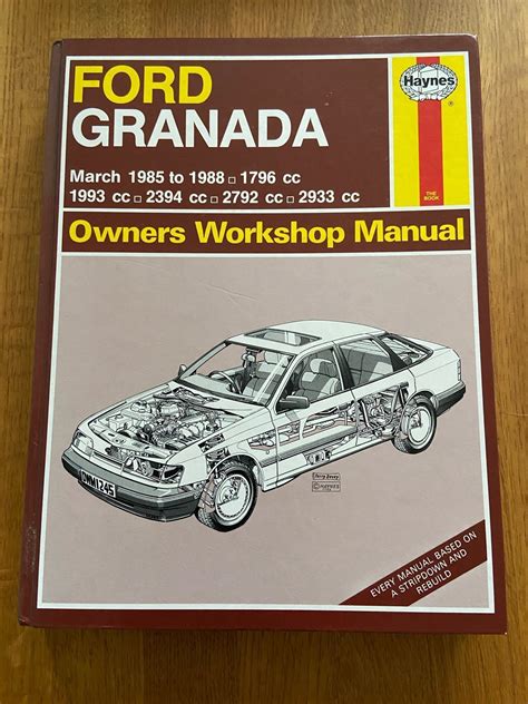 1985 1995 Ford Granada Workshop Service Repair Manual