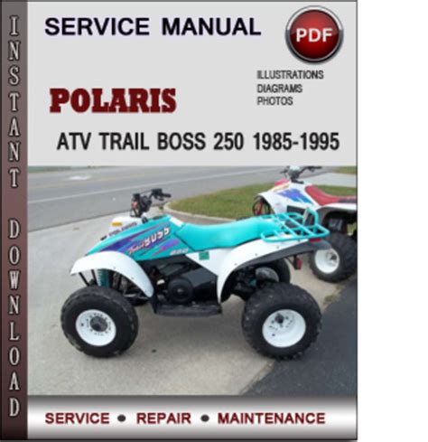 1985 1995 Polaris Atv Factory Service Repair Manual 1986 1987 1988 1989 1990 1991 1992 1993 1994