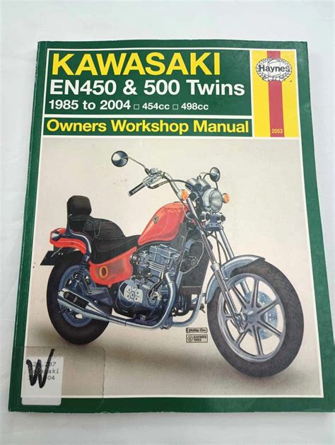 1985 2004 Kawasaki Vulcan En450 En500 Twins Service Repair Workshop Manual Downland