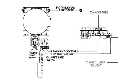 1985 Chevy Pickup Wiring Electric Choke