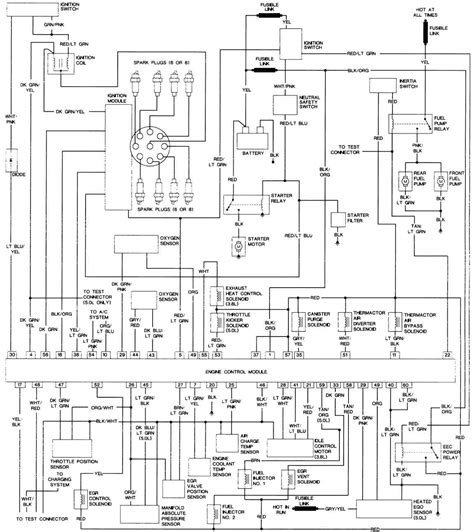 1985 Ford Engine Wiring Diagram