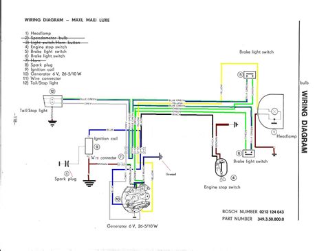 1985 Honda Spree Wiring Diagram