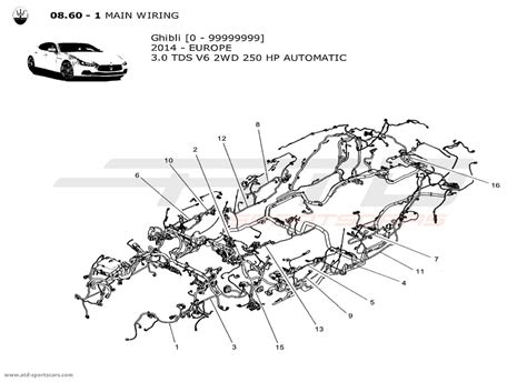 1985 Maserati Wiring Diagram