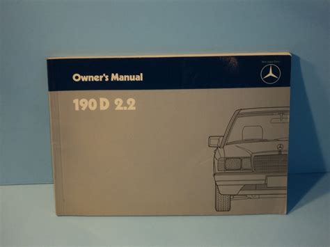 1985 Mercedes 190d Service Repair Manual 85