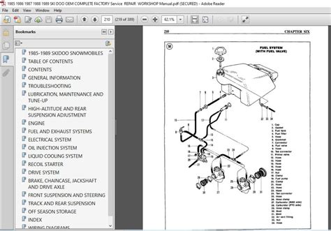 1985 Skidoo Ski Doo Snowmobile Service Repair Manual Download