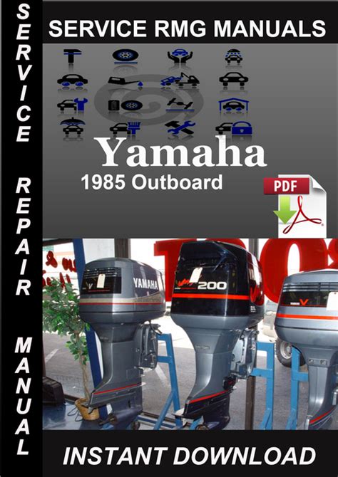 1985 Yamaha 200etlk Outboard Service Repair Maintenance Manual Factory