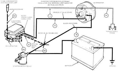 1985 ford f 150 voltage regulator wiring diagram 