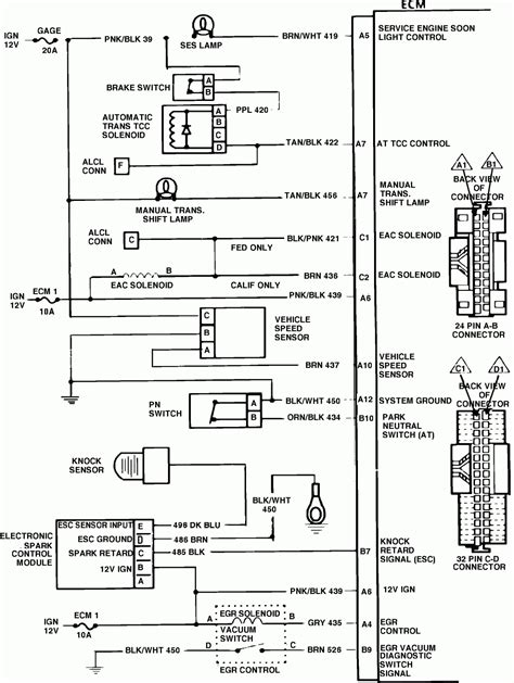 1986 Chevy S10 Wiring Harness Diagram