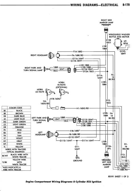 1986 Dodge D150 Wiring Diagrams