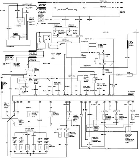 1986 F350 Wiring Diagram Schematic