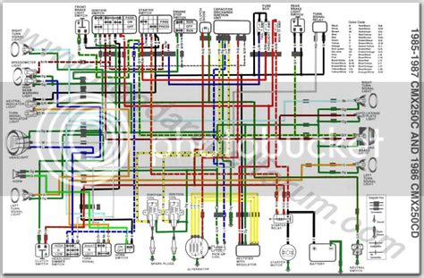 1986 Honda Rebel Tail Light Wiring Diagram