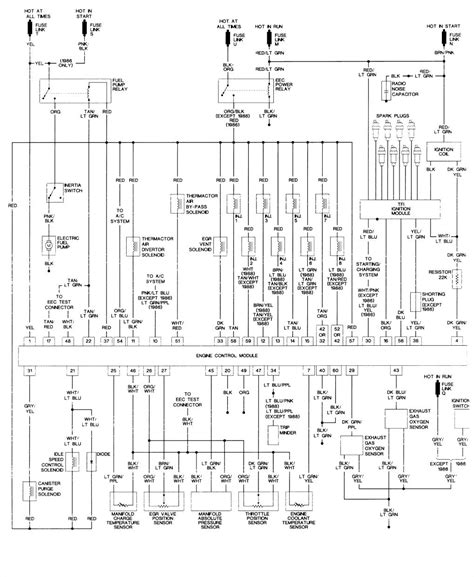 1986 Lincoln Town Car Wiring Diagram Parts