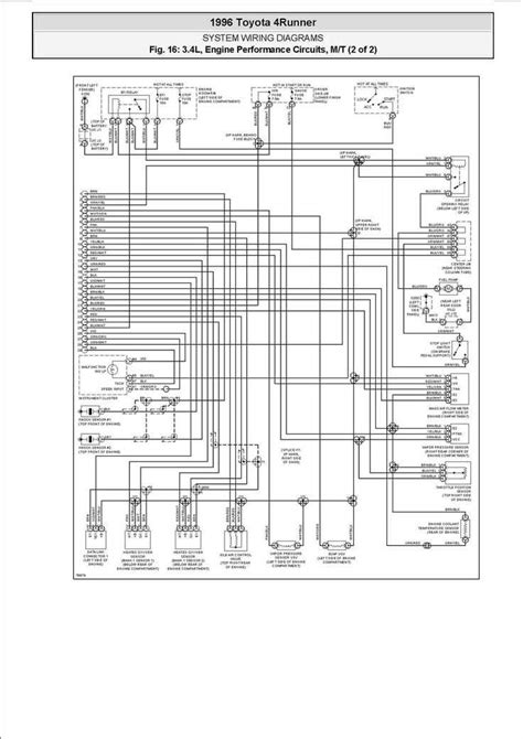 1986 toyota 4runner fuel level wiring 