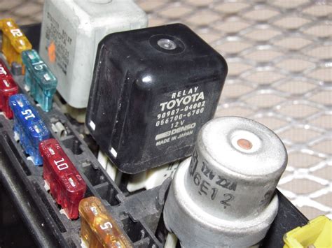 1986 toyota mr2 fuses box numbers 