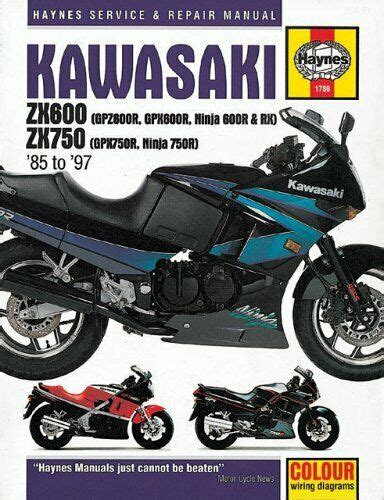 1987 1997 Kawasaki Zx600 750 Service Repair Manual Download