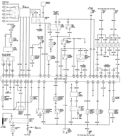 1987 Camaro Fuel Pump Wiring Diagram