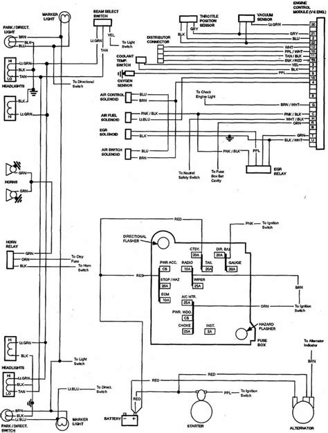 1987 Chevy Pickup 5 7 Engine Ignition Wiring Diagram