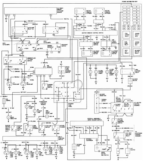 1987 Ford Explorer Wiring Diagram