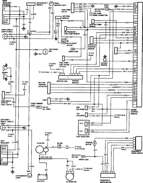 1987 Gmc Wiring Harness Diagram