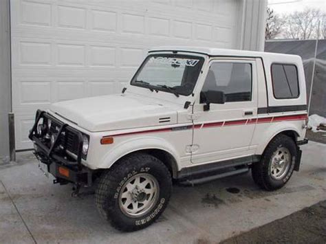 1987 Suzuki Samurai Service Repair Manual Instant Download