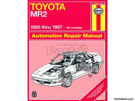 1987 Toyota Mr2 Free Manual Downloa