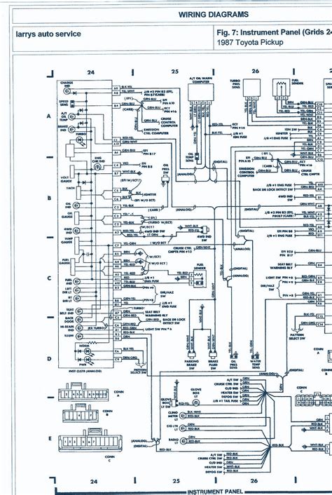 1987 Toyota Wiring Diagram