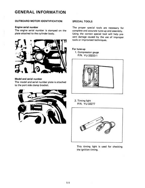 1987 Yamaha 115 Etlh Outboard Service Repair Maintenance Manual Factory