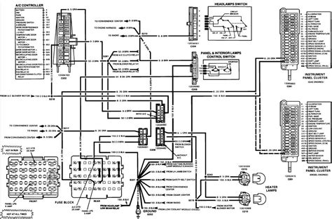 1987 chevy wiring schematic 