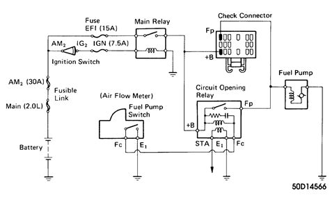 1987 toyota 4runner sr5 22re efi wiring diagram 