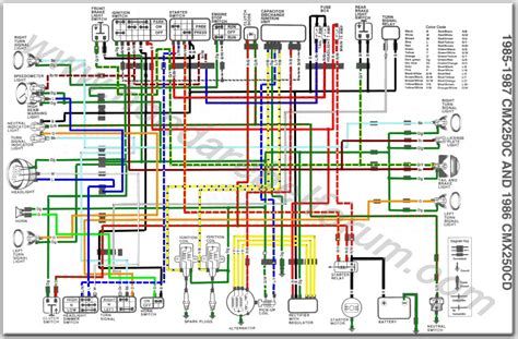1987 vt 1100 honda shadow wiring diagram 