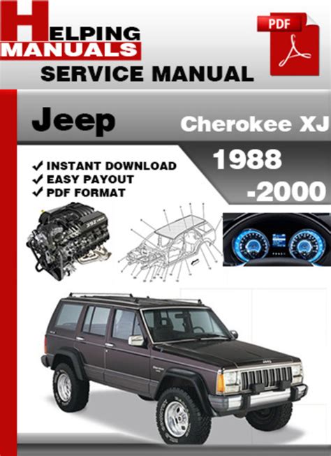 1988 1989 Jeep Cherokee Xj And Comanche Workshop Service Repair Manual Original Fsm Free Preview