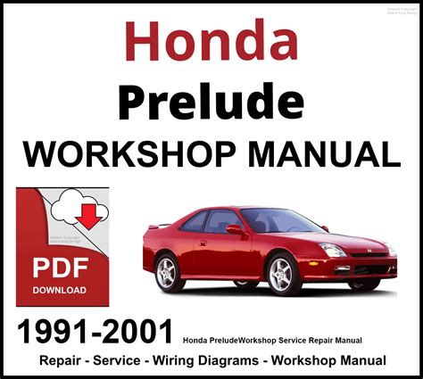 1988 1991 Honda Prelude Workshop Service Repair Manual Download 1988 1989 1990 1991