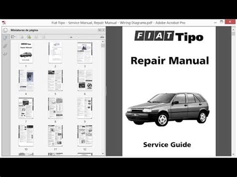 1988 1992 Fiat Tipo Service Repairworkshop Manual Download