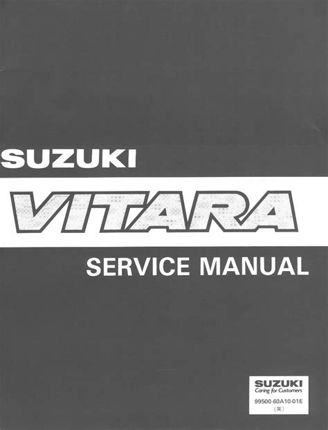 1988 1998 Suzuki Vitara Escudo Service Repair Manual