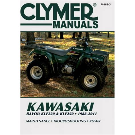 1988 2002 Kawasaki Klf220 Bayou Atv Repair Manual