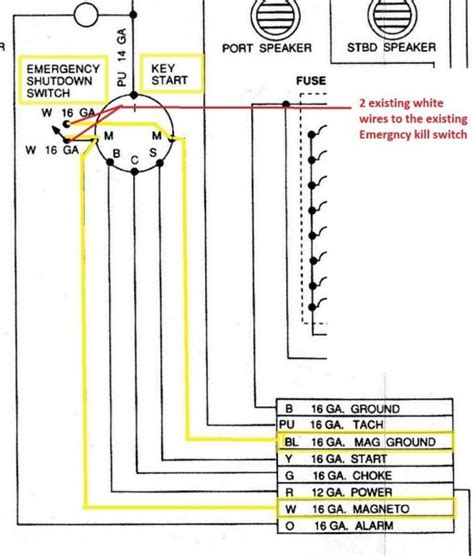 1988 Bayliner Ignition Switch Diagram Wiring Schematic