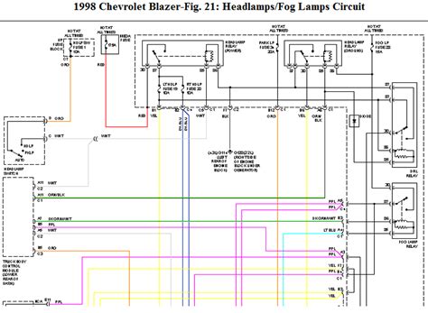 1988 Blazer Headlight Wiring Diagram