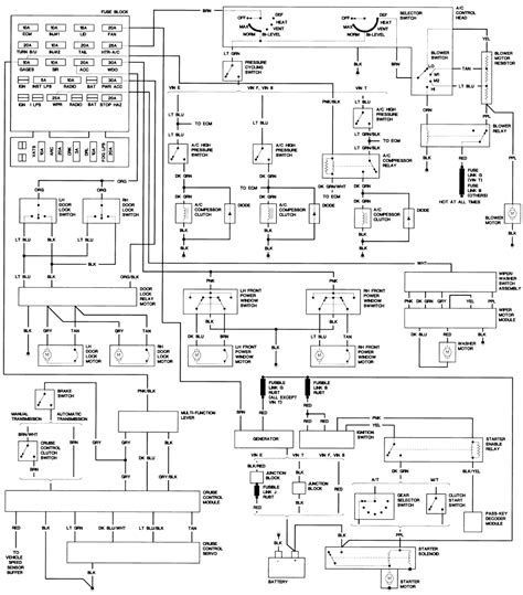 1988 Camaro Wiring Diagram