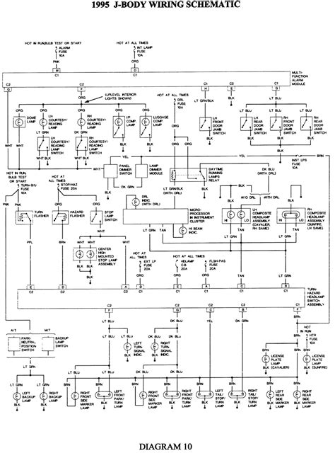 1988 Cavalier Wiring Diagram