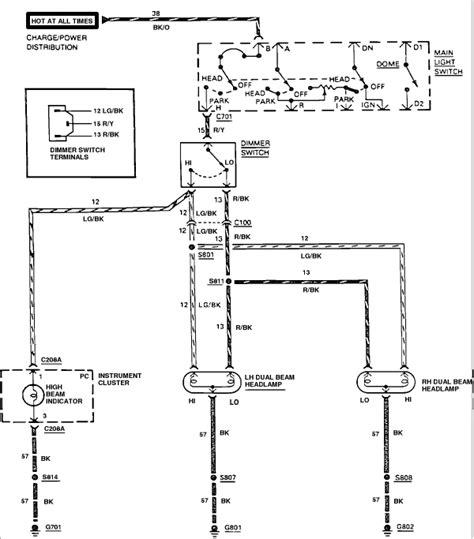 1988 Ford F150 Headlight Wiring Diagram