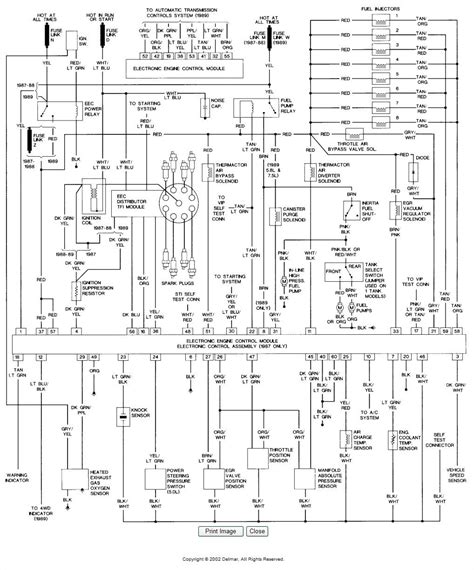 1988 Ford F150 Wiring Diagram