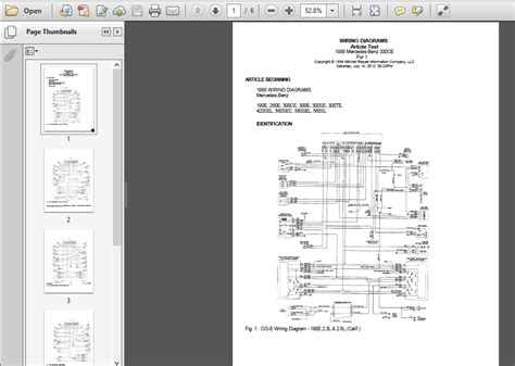1988 Mercedes 300ce Service Repair Manual 88