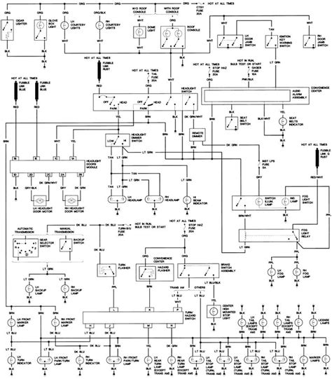 1988 chevy caprice classic wiring diagram 