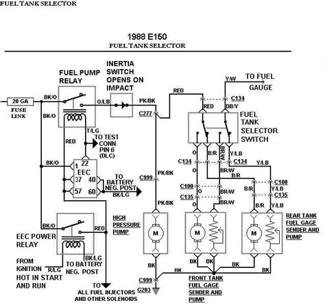 1988 ford f700 fuel pump wiring 