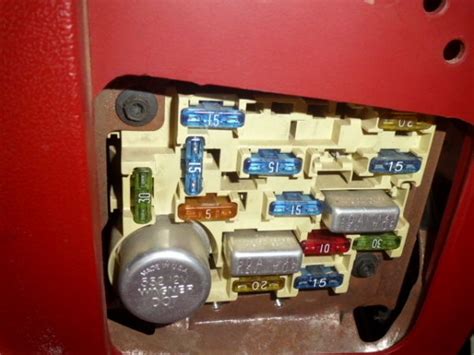 1988 ford ranger fuse box 