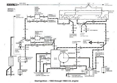 1988 ford ranger wiring harness 