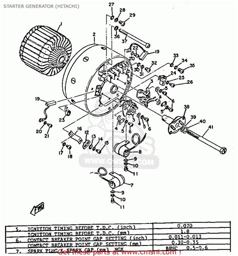 1988 yamaha starter schematic 