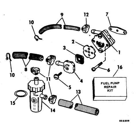 1989 15 Hp Evinrude Fuel Pump Diagram Wiring